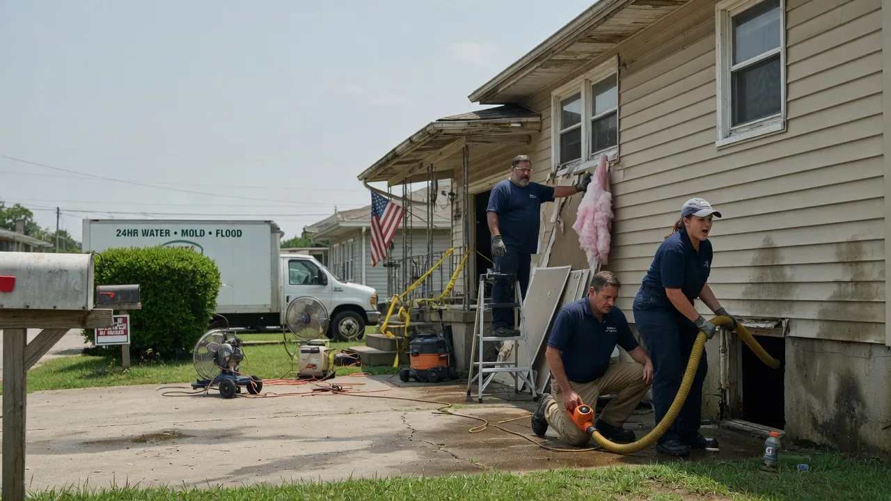 Water Damage Repair in Sulphur Bluff, TX near me